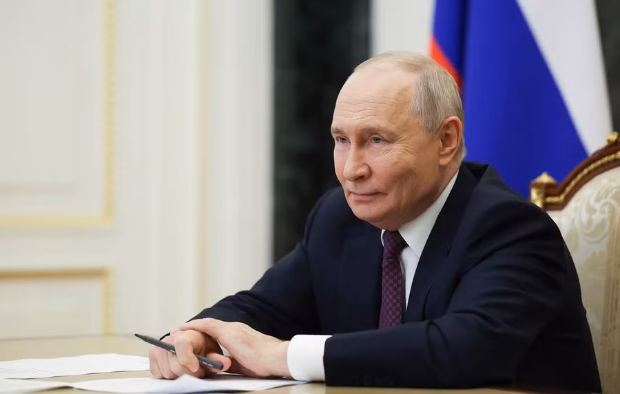 Tổng thống Nga Vladimir Putin.