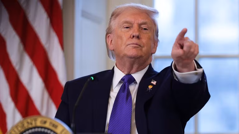 Tổng thống Mỹ Donald Trump.