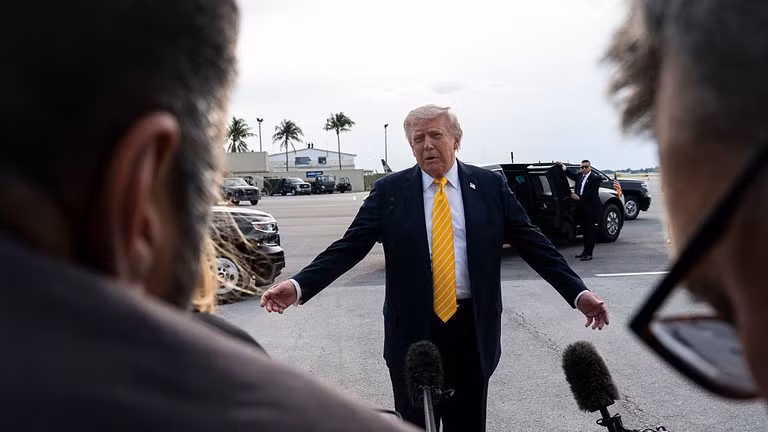 Tổng thống Mỹ Donald Trump.