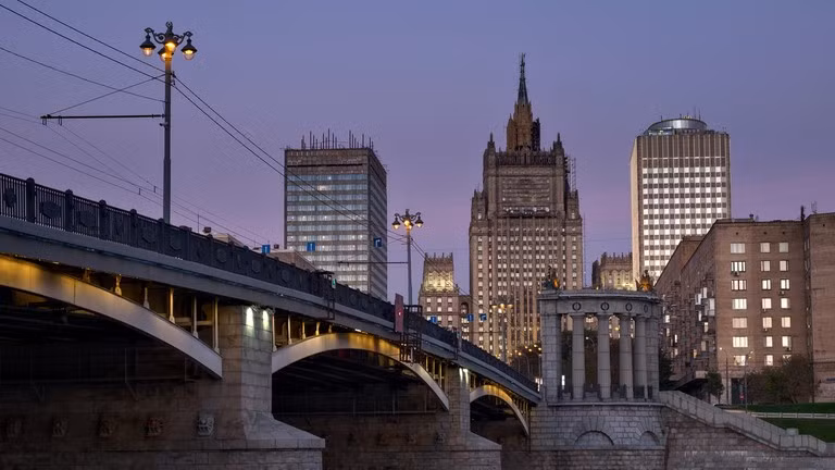 Trụ sở Bộ Ngoại giao Nga ở Moscow.