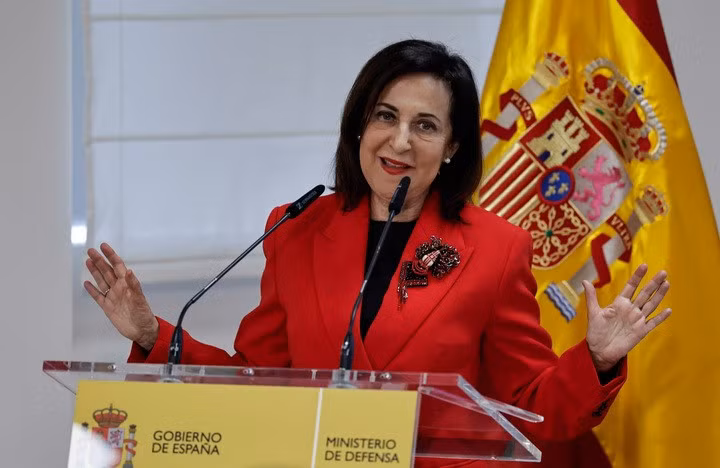 Bộ trưởng Quốc phòng Tây Ban Nha Margarita Robles.