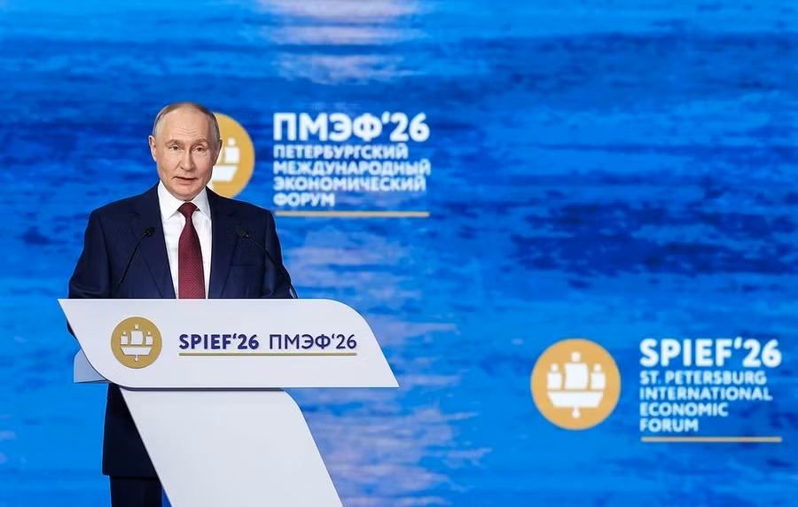 Tổng thống Nga Vladimir Putin.
