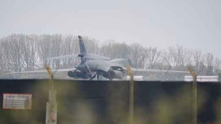 Căn cứ không quân RAF Fairford ở Gloucestershire, Anh,