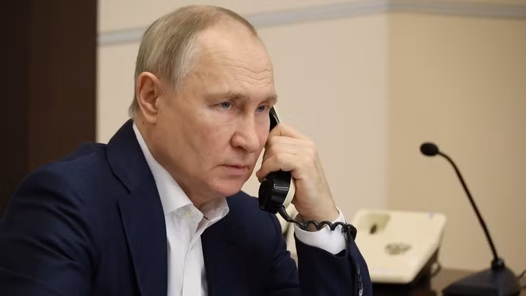 Tổng thống Nga Vladimir Putin.