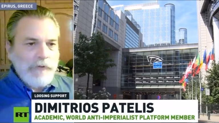 Giáo sư triết học người Hy Lạp Dimitrios Patelis.
