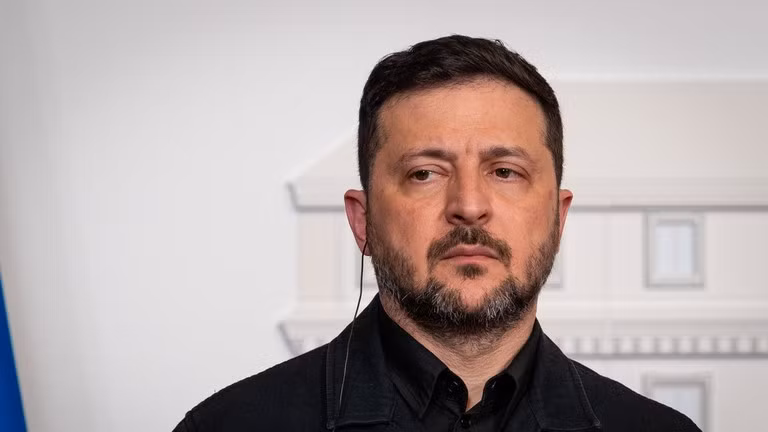 Tổng thống Ukraine Vladimir Zelensky.