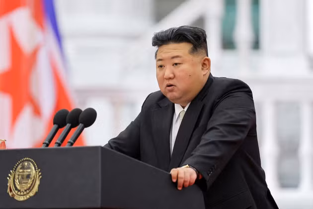 Chủ tịch Triều Tiên Kim Jong-un.