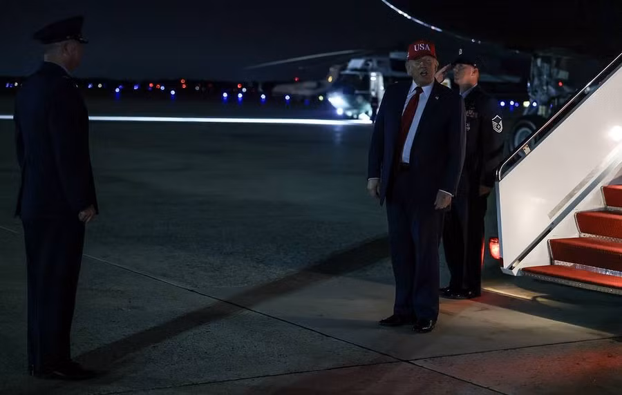 Tổng thống Mỹ Donald Trump.