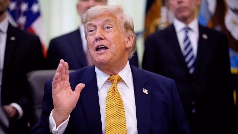Tổng thống Mỹ Donald Trump.