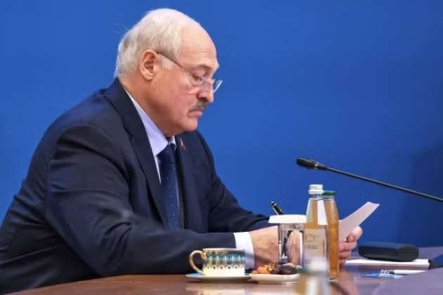Tổng thống Belarus Alexander Lukashenko.