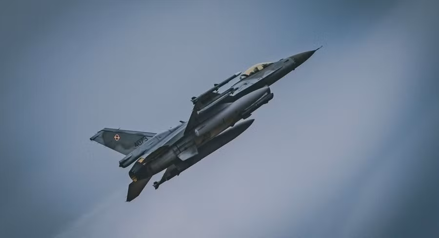 Máy bay chiến đấu F-16 của Ba Lan.