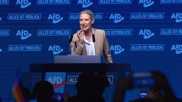 Đồng Chủ tịch AfD - bà Alice Weidel.