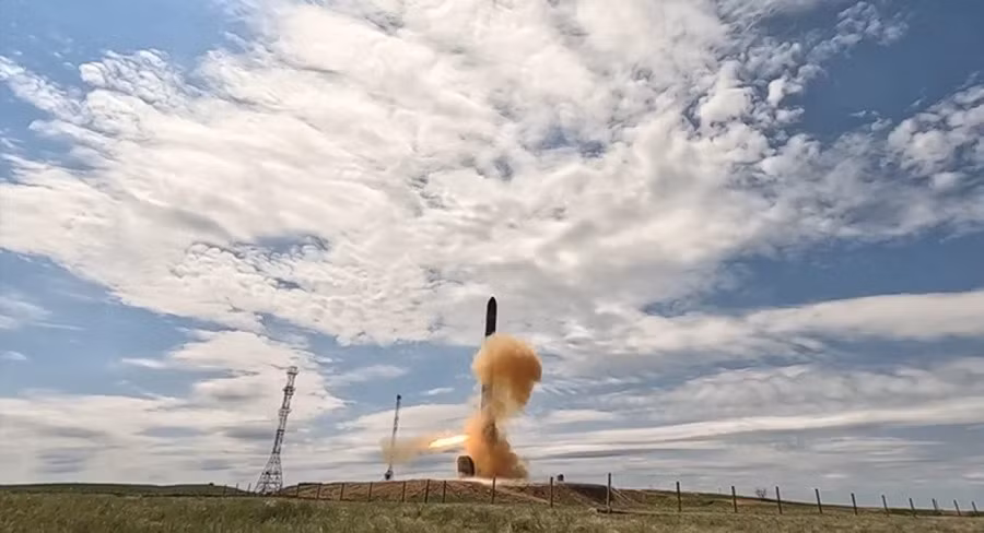 Nga phóng thành công ICBM RS-28 Sarmat, ngày 12/5/2026.