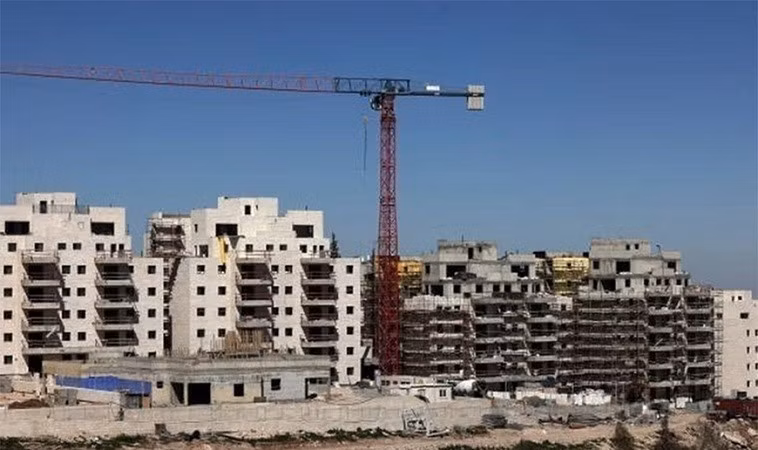 Một khu định cư của Israel tại Bờ Tây.