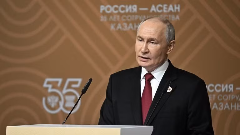 Tổng thống Nga Vladimir Putin.