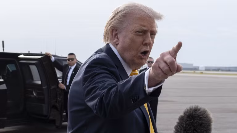 Tổng thống Mỹ Donald Trump.