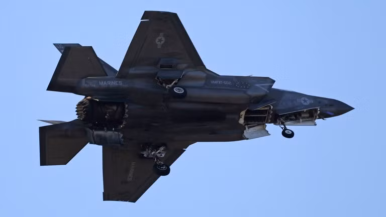 Máy bay chiến đấu F-35 của Mỹ.