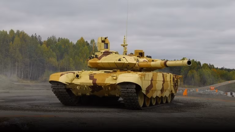 Xe tăng T-90MS hiện đại nhất của Nga.