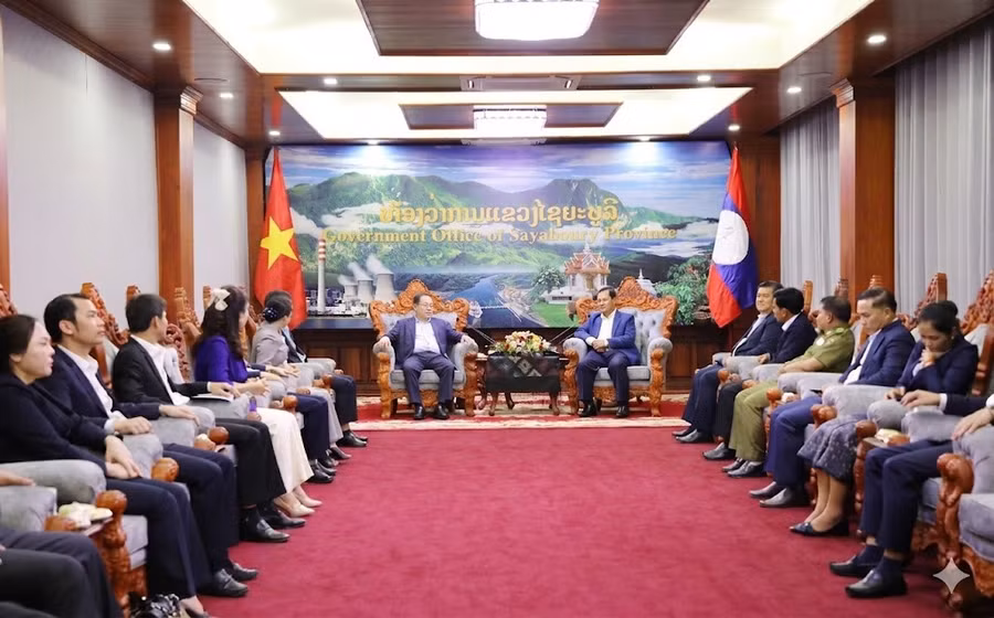 Quang cảnh buổi hội kiến.