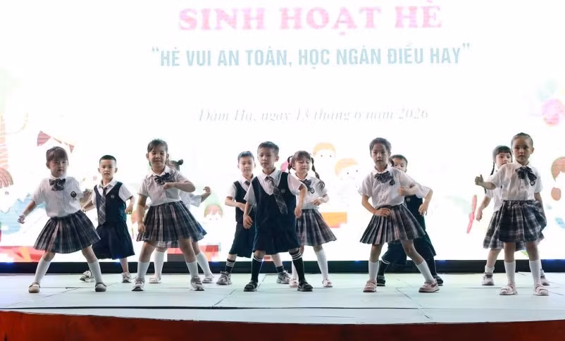 Đoàn xã Đầm Hà tổ chức sinh hoạt hè cho thiếu nhi với chủ đề “Hè vui an toàn, học ngàn điều hay”.