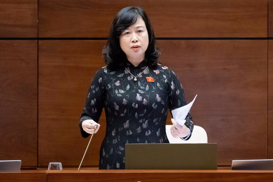 Bộ trưởng Bộ Y tế Đào Hồng Lan. 
