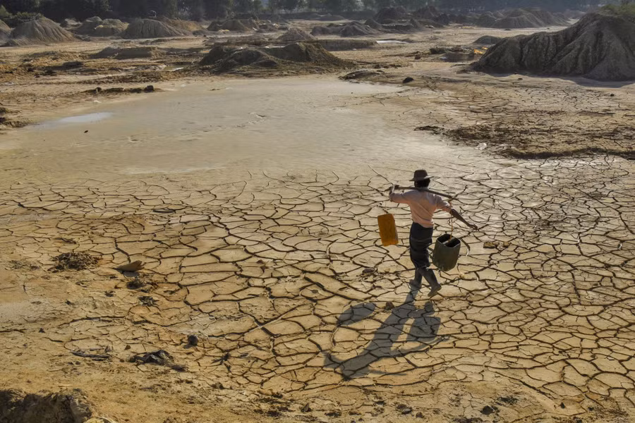El Nino gây hạn hán ở Đông Nam Á.