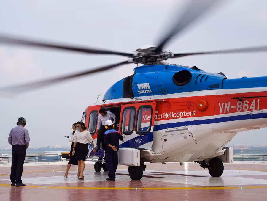 Tour du lịch trực thăng đã được nghiên cứu và tổ chức bay thử nghiệm từ năm 2022. Ảnh: INT.