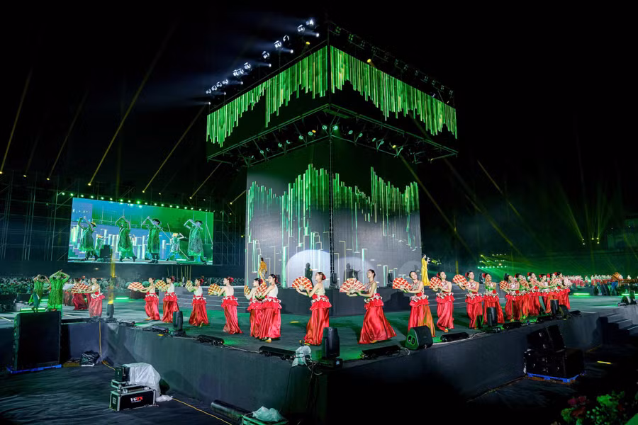 Dự kiến, chương trình khai mạc Festival lần II sẽ diễn ra vào tối 11/9 tại Hoàng thành Thăng Long. Ảnh: BTC.