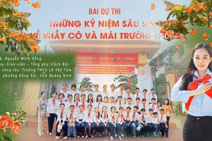 Vòng tròn ký ức từ mái trường thân yêu