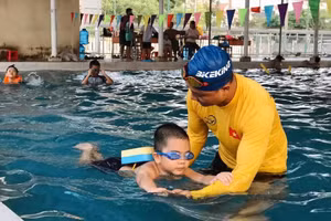 Triển khai chương trình giáo dục an toàn nước, phòng chống đuối nước cho trẻ em Quảng Trị 