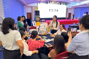 Dự án TALK góp phần nâng cao năng lực đội ngũ, thúc đẩy xây dựng môi trường học tập giàu ngôn ngữ cho trẻ mầm non.
