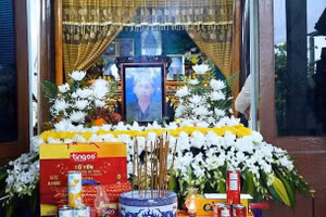 Sau 54 năm, liệt sĩ Nguyễn Quốc Hội được đưa về quê hương an táng.
