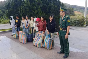 Lực lượng chức năng trục xuất 9 công dân nhập cảnh trái phép.