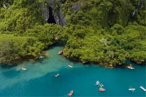 Di sản Thiên nhiên thế giới Phong Nha - Kẻ Bàng mang vẻ đẹp hấp dẫn. Ảnh: VQG Phong Nha - Kẻ Bàng.