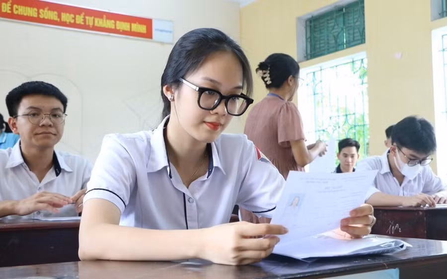 Không công bố đề minh họa Kỳ thi tốt nghiệp THPT năm 2026. Ảnh tư liệu: Đình Tuệ 