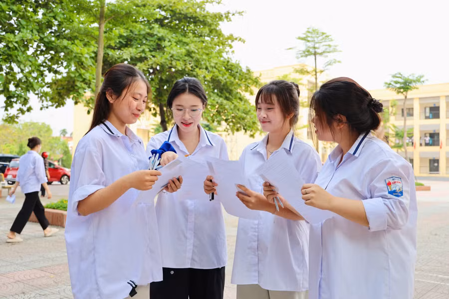 Thí sinh thi tốt nghiệp THPT năm 2026. Ảnh: Nguyễn Mạnh.