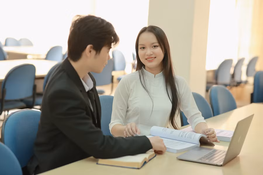 Sinh viên Trường ĐH Thủy Lợi.