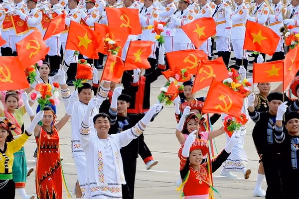 Chào mừng Đại hội đại biểu toàn quốc lần thứ XIV của Đảng