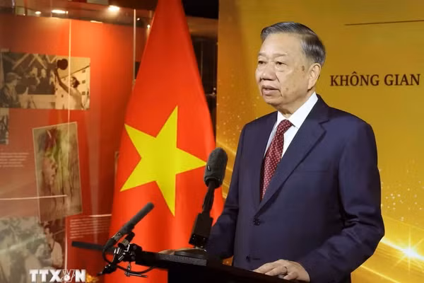 Tổng Bí thư, Chủ tịch nước Tô Lâm phát biểu. Ảnh: Thống Nhất/TTXVN