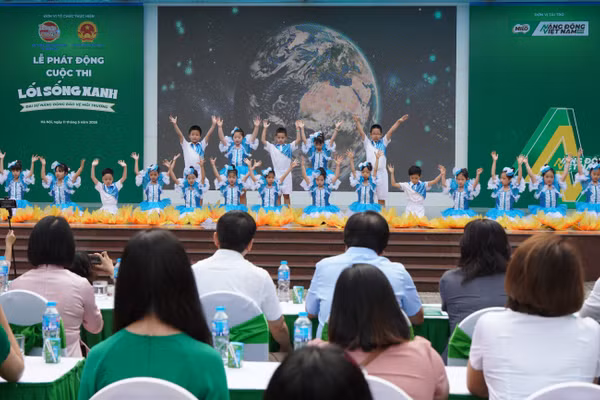 Khởi động cuộc thi toàn quốc lan tỏa lối sống xanh và năng động cho học sinh tiểu học