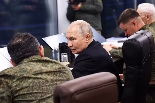 Tổng thống Nga Vladimir Putin.