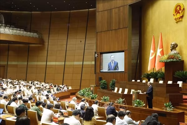 Tổng Bí thư, Chủ tịch nước Tô Lâm phát biểu chỉ đạo Hội nghị. Ảnh: Thống Nhất/ TTXVN