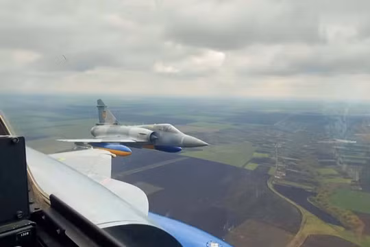 Mirage 2000-5F của Ukraine lần đầu phá hủy tên lửa Banderol bằng pháo