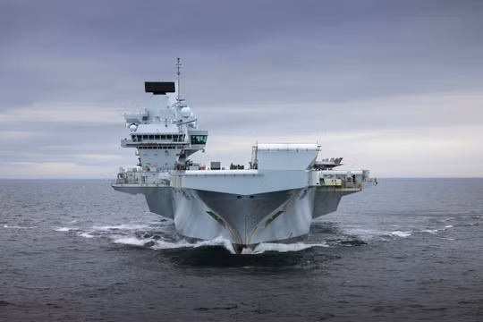 HMS Queen Elizabeth trở thành tàu chỉ huy của NATO sau 2 năm tân trang