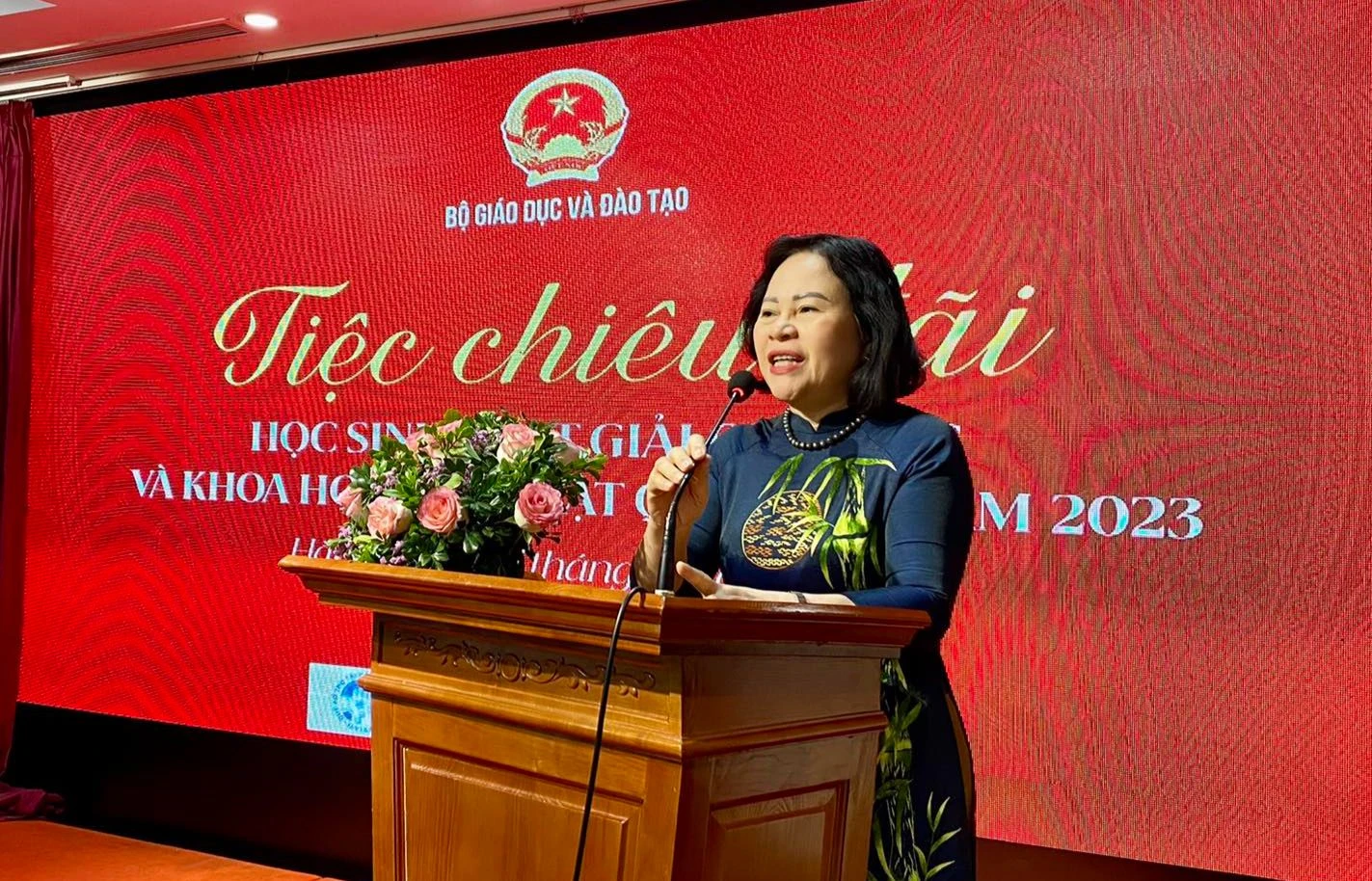 Thứ trưởng Ngô Thị Minh phát biểu tại buổi gặp mặt. Thứ trưởng Ngô Thị Minh phát biểu tại buổi gặp mặt.