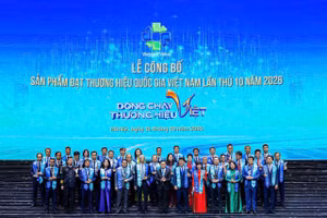 Công ty Yến sào Khánh Hòa vinh dự được xướng tên tại lễ công bố.