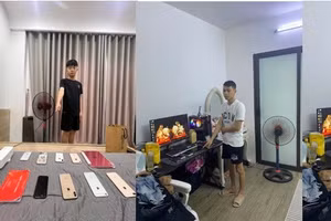 Một số người bị bắt giữ trong chuyên án.
