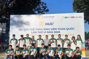 Đoàn thể thao EPU tham gia tại Đại hội.