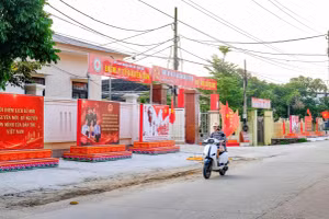 Diện mạo Yên Sơn khang trang từng ngày.