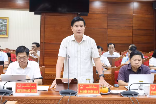 Ông Nguyễn Thiên Văn - Phó Chủ tịch UBND tỉnh Đắk Lắk. (Ảnh: T.H)